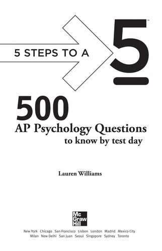 500 AP psychology questions to know by test day
