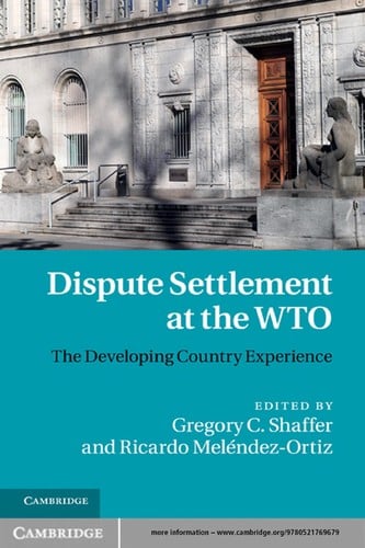 Dispute settlement at the WTO