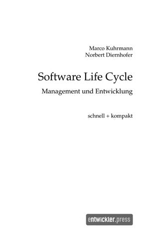 Software life cycle