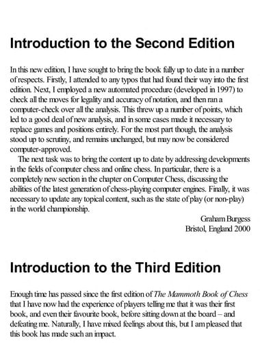 The Mammoth book of chess