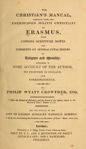 The Christian's manual