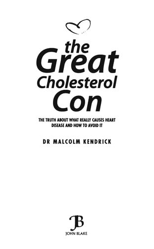 The great cholesterol con