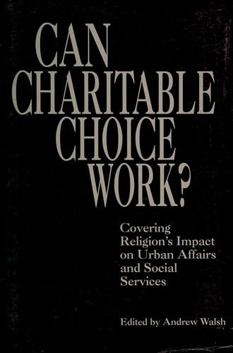 Can charitable choice work?
