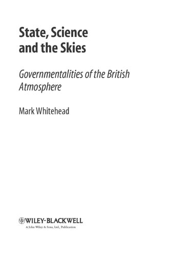 State, science, and the skies