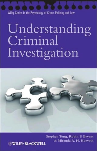 Understanding criminal investigation