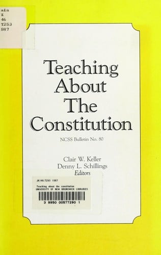 Teaching about the Constitution