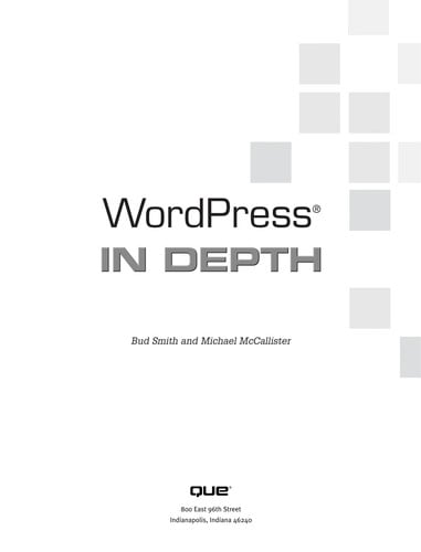 WordPress in depth