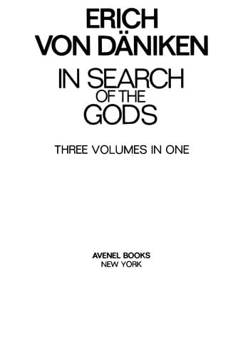 In search of the Gods