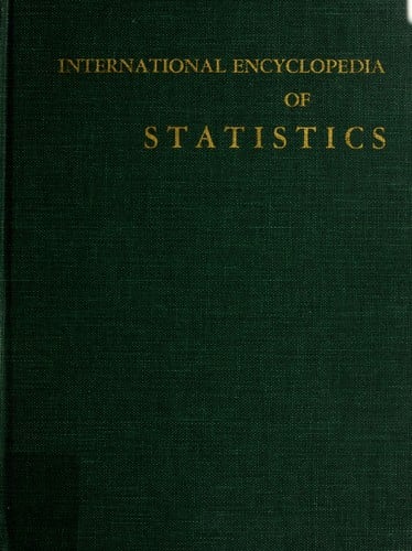 International encyclopedia of statistics
