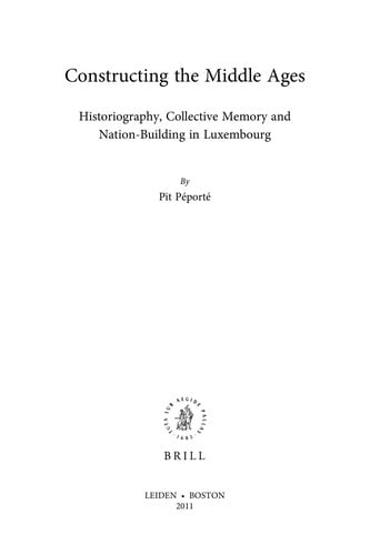 Constructing the Middle Ages