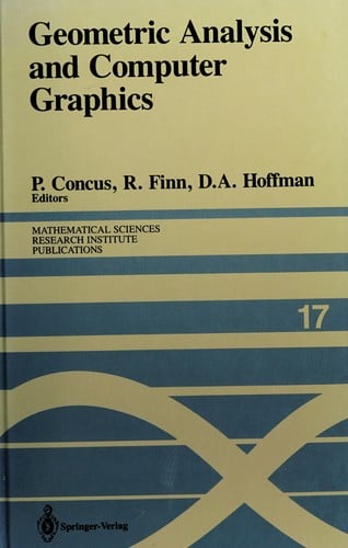 Geometric analysis and computer graphics
