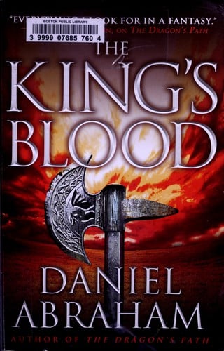 The King's Blood (The Dagger and the Coin #2)