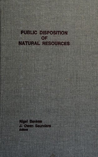 Public disposition of natural resources