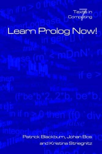 Learn prolog now!