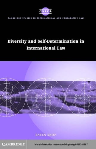 Diversity and self-determination in international law