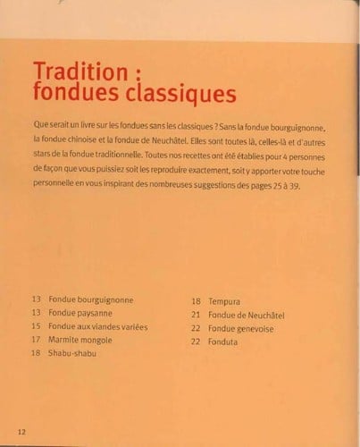 Fondues