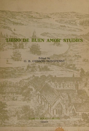 'Libro de buen amor' studies