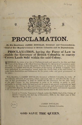 Proclamation