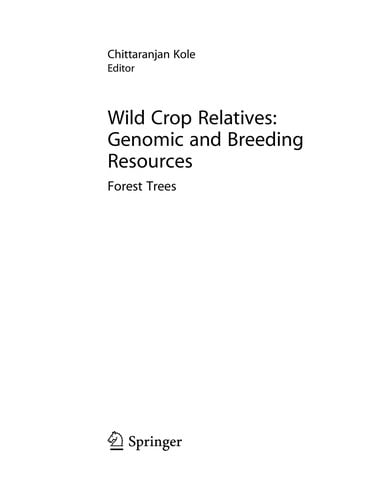 Wild Crop Relatives: Genomic and Breeding Resources