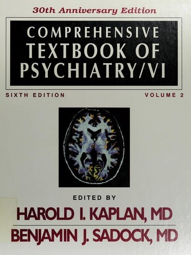 Comprehensive textbook of psychiatry/VI