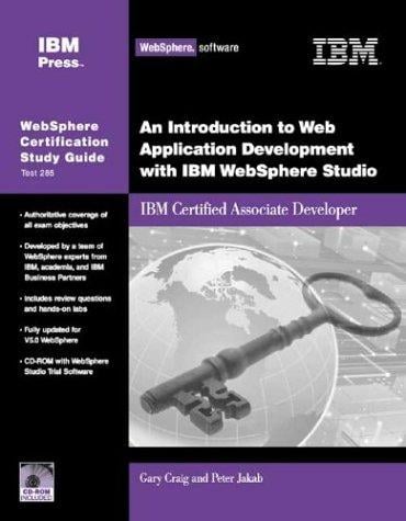 Introduction to Web Application Development with IBM WebSphere Studio, An