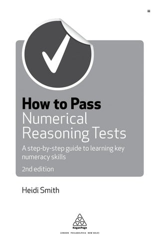 How to pass numerical reasoning tests