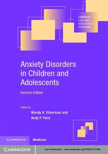 Anxiety disorders in children and adolescents