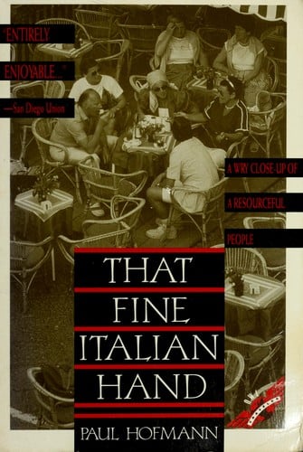 That fine Italian hand
