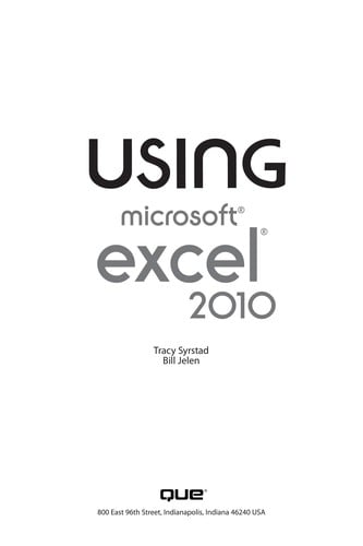 Using Microsoft Excel 2010