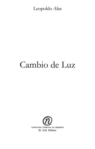 Cambio de luz