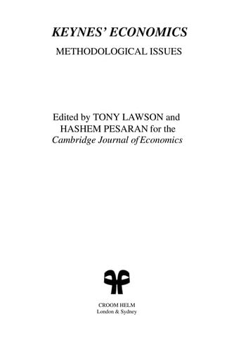 Keynes' economics