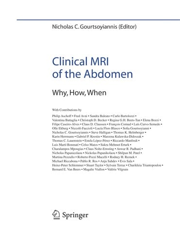 Clinical MRI of the Abdomen