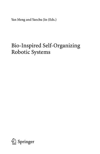 Bio-Inspired Self-Organizing Robotic Systems