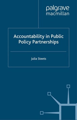 Accountability in public policy partnerships