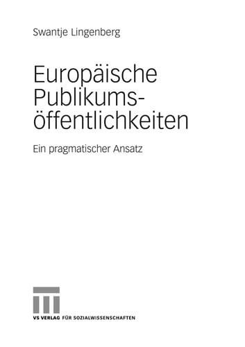 Europäische Publikumsöffentlichkeiten