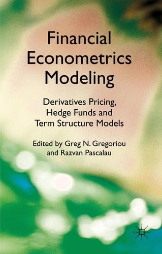 Financial econometrics modeling