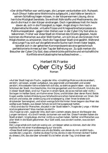 Cyber City Süd