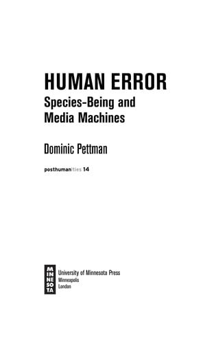 Human error