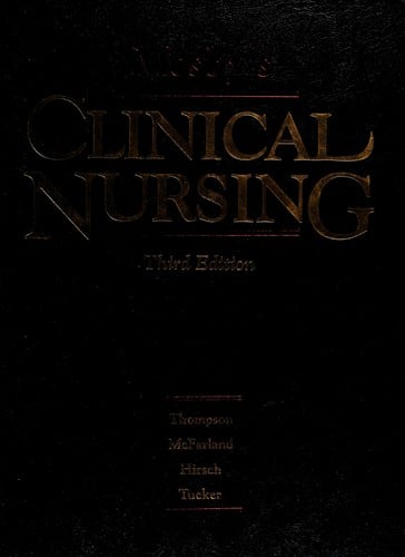 Mosby's clinical nursing