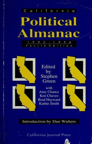California Political Almanac 1995-1996 (California Political Almanac)