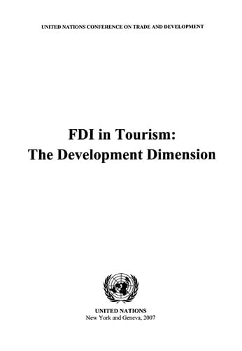 FDI in tourism