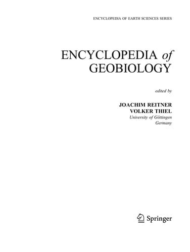 Encyclopedia of Geobiology