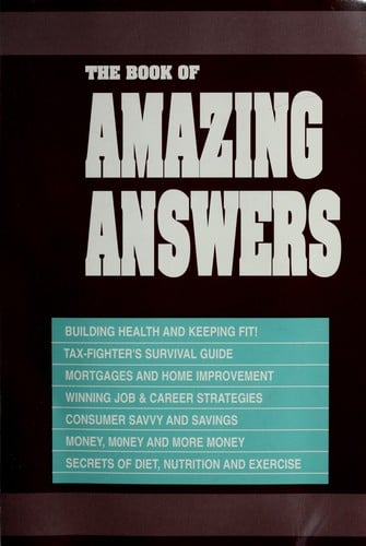 Book of Amazing Answers Secrets For