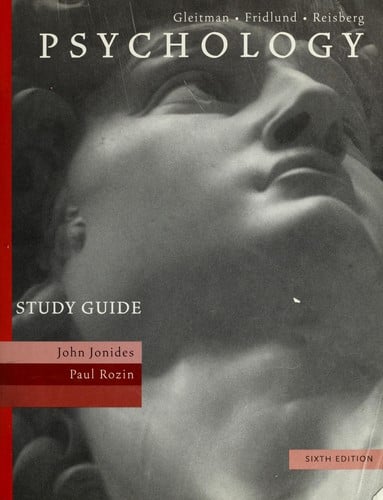 Study Guide to Accompany Psychology, Sixth Edition