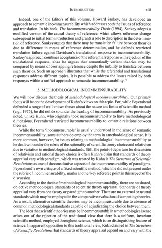 Incommensurability and related matters