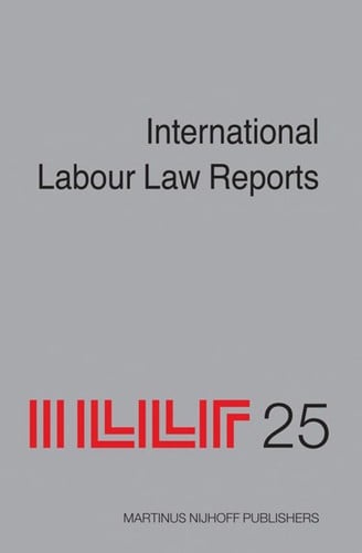 International labour law reports