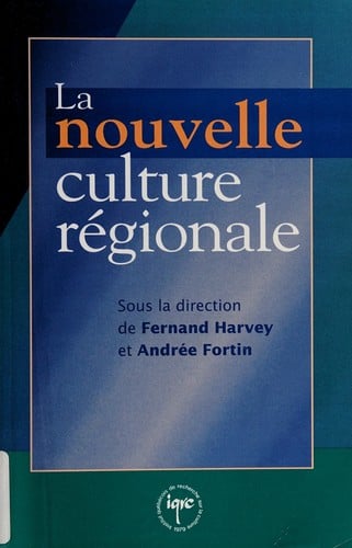La nouvelle culture régionale
