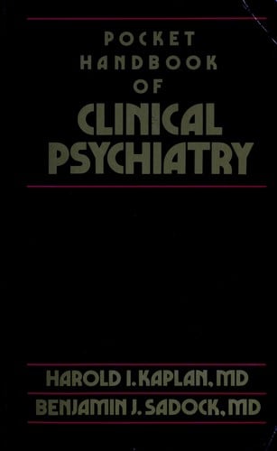 Pocket handbook of clinical psychiatry