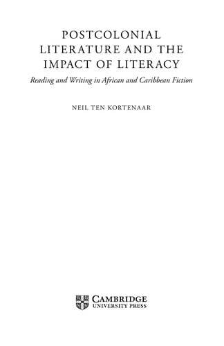 Postcolonial literature and the impact of literacy