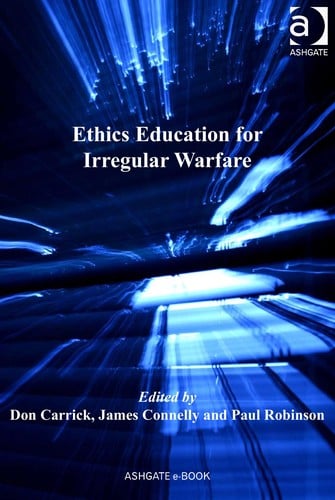Ethics education for irregular warfare